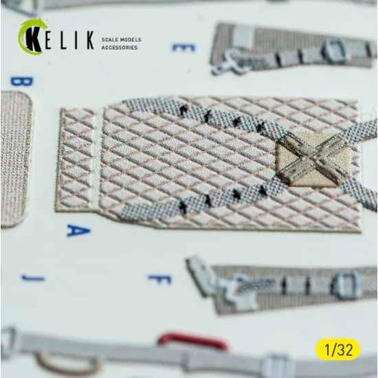 Kelik K32042 1/32 Mig-21 F-13 Export Version - Interior 3d Decals For Trumpeter Kit