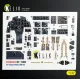 Kelik K32045 1/32 Bf-110d - Interior 3d Decals For Dragon/Hobby 2000 Kit