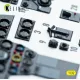 Kelik K32045 1/32 Bf-110d - Interior 3d Decals For Dragon/Hobby 2000 Kit