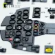 Kelik K32045 1/32 Bf-110d - Interior 3d Decals For Dragon/Hobby 2000 Kit