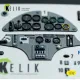 Kelik K32046 1/32 Hs-123a-1 - Interior 3d Decals For Icm Kit