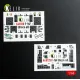 Kelik K48128 1/48 F-16f Block 60 - Interior 3d Decals For Hasegawa Kit