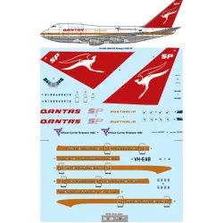 26decals 144-990 1/144 Qantas Delivery Boeing 747sp Laser Decal