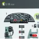 Kelik K48138 1/48 Bristol Beaufighter Mk Vi - Interior 3d Decals For Tamiya Kit