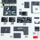 Kelik K48142 1/48 Do-217 K/M - Interior 3d Decals For Icm Kit