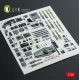 Kelik K48143 1/48 Do-217 N/J - Interior 3d Decals For Icm Kit