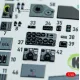 Kelik K48143 1/48 Do-217 N/J - Interior 3d Decals For Icm Kit