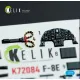 Kelik K72084 1/72 F-8e Crusader - Interior 3d Decals For Academy Kit