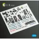 Kelik K72212 1/72 Gannet As1/As4 - Interior 3d Decals For Revell Kit