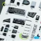 Kelik K72218 1/72 F-14b Tomcat - Interior 3d Decals For Hobbyboss Kit