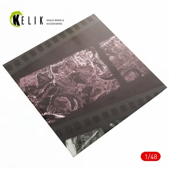 Kelik Ks48042 1/48 Photoreconnaisance Plane Stand Base Acrylic 3 Mm 240 / 240 Mm 190g For Any