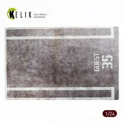 Kelik Ks24014 1/24 House Parking Place Type1 3mm 280 / 180 Mm 170 G For Any Adapted For Box Master Tools 09815