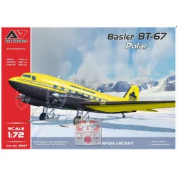 Aa Models 7247 1/72 Bt-67 Basler Dakota Polar Aviation Plastic Model Kit