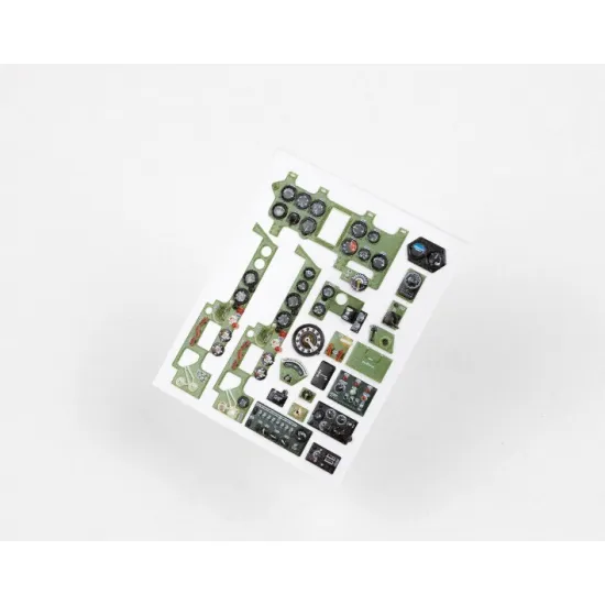 Red Fox Qs32137 1/32 Mitsubishi A6m5c Zeke 3d Acrylic Instrument Panel