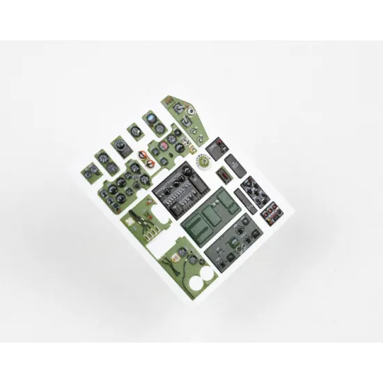 Red Fox Qs32151 1/32 Mitsubishi J2m2 Raiden Type 11 3d Acrylic Instrument Panel