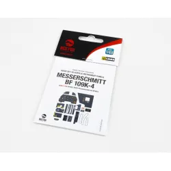 Red Fox Qs48023 1/48 Messerschmitt Bf 109k-4 3d Acrylic Instrument Panel