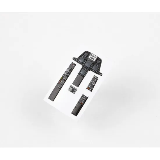 Red Fox Qs48101 1/48 Lockheed Martin F-22a Raptor 3d Acrylic Instrument Panel