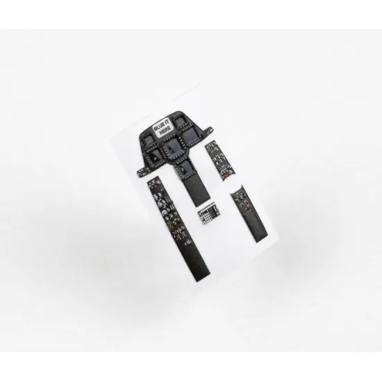 Red Fox Qs48101 1/48 Lockheed Martin F-22a Raptor 3d Acrylic Instrument Panel