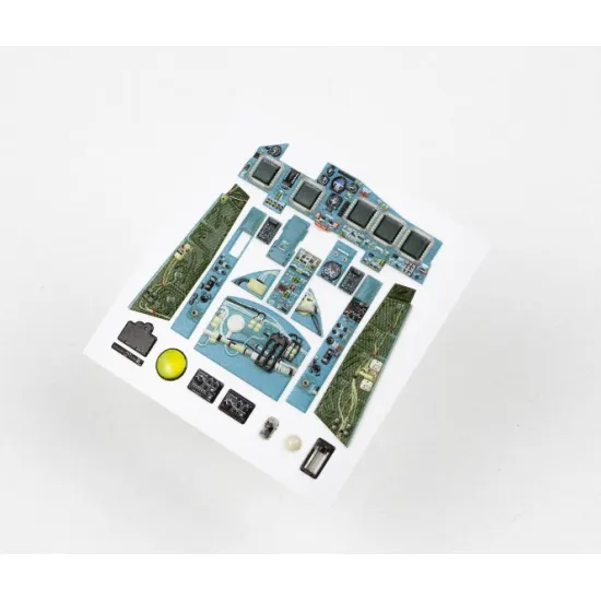 Red Fox Qs48179 1/48 Sukhoi Su-34 Fullback 3d Acrylic Instrument Panel