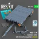 Reskit Rsk35-0018 1/35 Mhu-141m Munitions Trailer With Flat Bed/Cargo Platform Type2 3d Printed Model Kit