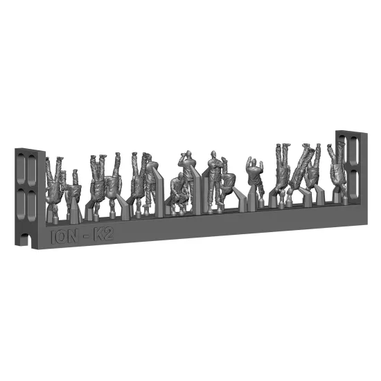 Ion Models K200-002 1/200 Kriegsmarine - On Duty 3d Printed Resin 72 Figures