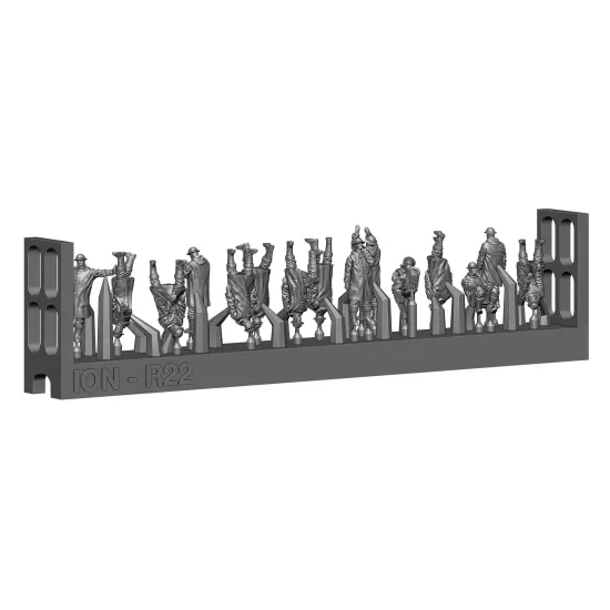 Ion Models R200-002 1/200 Royal Navy Rough Weather 3d Printed Resin 72 Figures