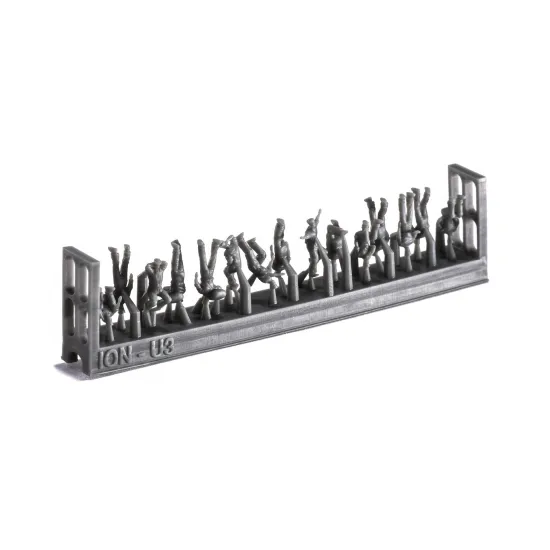 Ion Models U200-001 1/200 Us Navy Chilling On Deck 3d Printed Resin 74 Figures