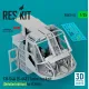 Reskit Rsu35-0053 1/35 Ch-54a S-64e Tarhe Cockpit Detailed Edition For Icm Kit 3d Printed