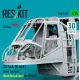 Reskit Rsu35-0053 1/35 Ch-54a S-64e Tarhe Cockpit Detailed Edition For Icm Kit 3d Printed