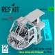 Reskit Rsu35-0054 1/35 Ch-54a S-64e Tarhe Cockpit Basic Edition With 3d Decals For Icm Kit 3d Printed