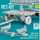 Reskit Rsk32-0028 1/32 Mhu-141m Munitions Trailer With Weapon Platform Type 1 3d Printed Model Kit