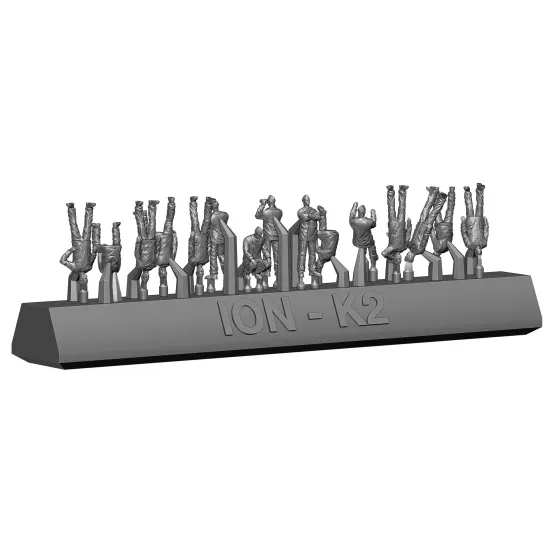 Ion Models K350-002 1/350 Kriegsmarine On Duty 3d Printed Resin 72 Figures