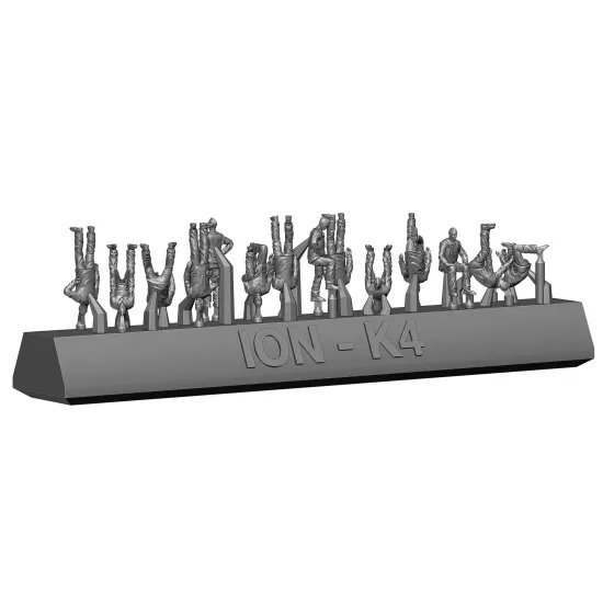 Ion Models K350-002 1/350 Kriegsmarine On Duty 3d Printed Resin 72 Figures