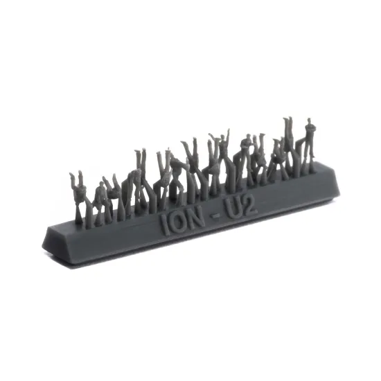 Ion Models U350-002 1/350 Us Navy Carrier Personel And Pilots 3d Printed Resin 72 Figures