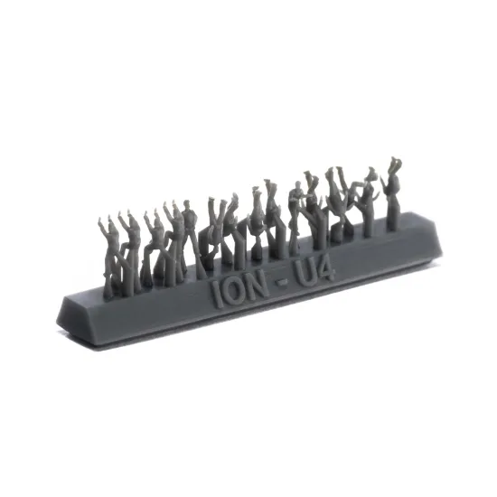 Ion Models U350-002 1/350 Us Navy Carrier Personel And Pilots 3d Printed Resin 72 Figures