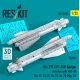 Reskit Rs32-0601 1/32 Kh-29t As-14b Kedge Missiles With Aku-58 2 Pcs Su-17 Su-25 Su-24 Su-30 Mig-27 3d Printed