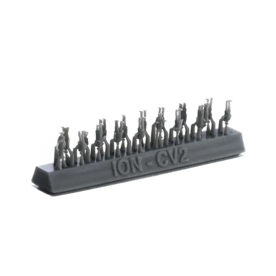 Ion Models Cv400-001 1/400 20th Century Civilians 3d Printed Resin 85 Figures