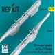 Reskit Rs32-0604 1/32 Us Weapon Adapter For Su-27 Flanker 2 Pcs Gbu-39 Sdb Gbu-62 Jdam-er 3d Printed