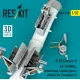 Reskit Rsu32-0184 1/32 A-7e Corsair Ii Air Intakes Wheel Bays Landing Gears Wheels For Trumpeter Kit 3d Printed