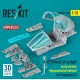 Reskit Rsu32-0189 1/32 A-7e Corsair Ii Early Cockpit Hyperdetailed Edition For Trumpeter Kit 3d Printed