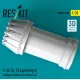 Reskit Rsu32-0203 1/32 F-35 A С Lightning II exhaust nozzle for Italeri kit 3D Printed