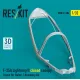 Reskit Rsu32-0204 1/32 F-35A Lightning II closed canopy frame for Italeri / Academy kit 3D Printed