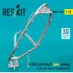 Reskit Rsu32-0205 1/32 F-35A Lightning II open canopy frame for Italeri Academy kit 3D Printed