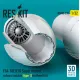 Reskit Rsu32-0210 1/32 F/A-18E/F/G Super Hornet exhaust nozzles type 1 for Revell kit 3D Printed