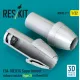 Reskit Rsu32-0211 1/32 F/A-18e/F/G Super Hornet Exhaust Nozzles Type 2 For Revell Kit 3d Printed
