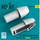 Reskit Rsu32-0211 1/32 F/A-18e/F/G Super Hornet Exhaust Nozzles Type 2 For Revell Kit 3d Printed
