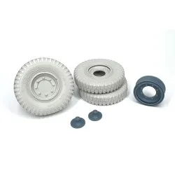 Pimp My Miniatures 16s-001 1/16 Sd.kfz 251 Front Wheels With Spare Rim Weighted Type 1