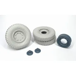 Pimp My Miniatures 16s-003 1/16 Sd.kfz 251 Front Wheels With Spare Rim Weighted Type 3