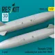 Reskit Rsu32-0236 1/32 Tornado 2250l Underwing Fuel Tanks Raf Rsaf 2 Pcs 3d Printed