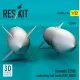 Reskit Rsu32-0236 1/32 Tornado 2250l Underwing Fuel Tanks Raf Rsaf 2 Pcs 3d Printed
